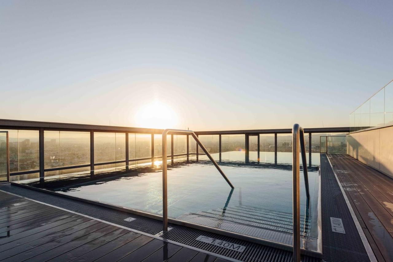 Design Apartment With Amazing View Over Vienna 2 Esterno foto