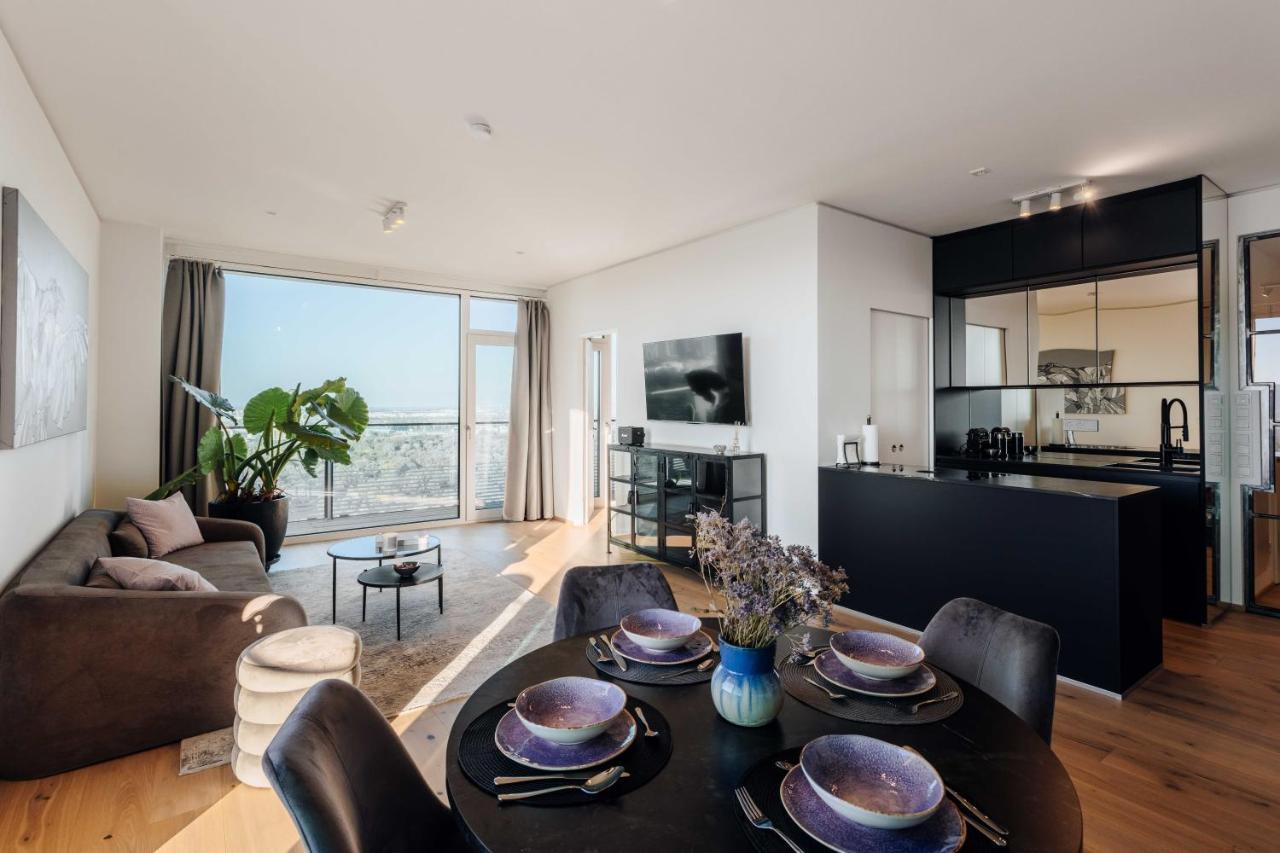 Design Apartment With Amazing View Over Vienna 2 Esterno foto
